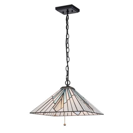Elstead - Pendel med kædeophæng ALDERLEY 2xE27/60W/230V