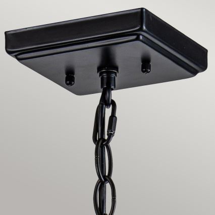 Elstead - Tiffany-lysekrone ALDERLEY med kæde 1xE27/60W/230V