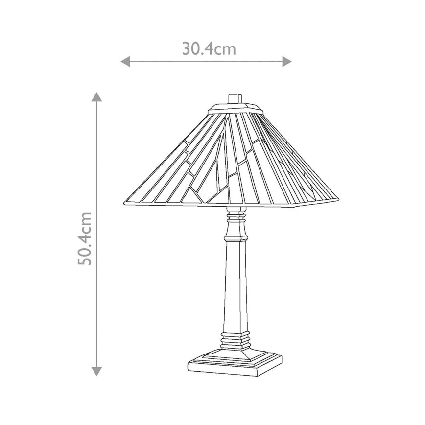 Elstead - Bordlampe ALDERLEY 1xE27/60W/230V