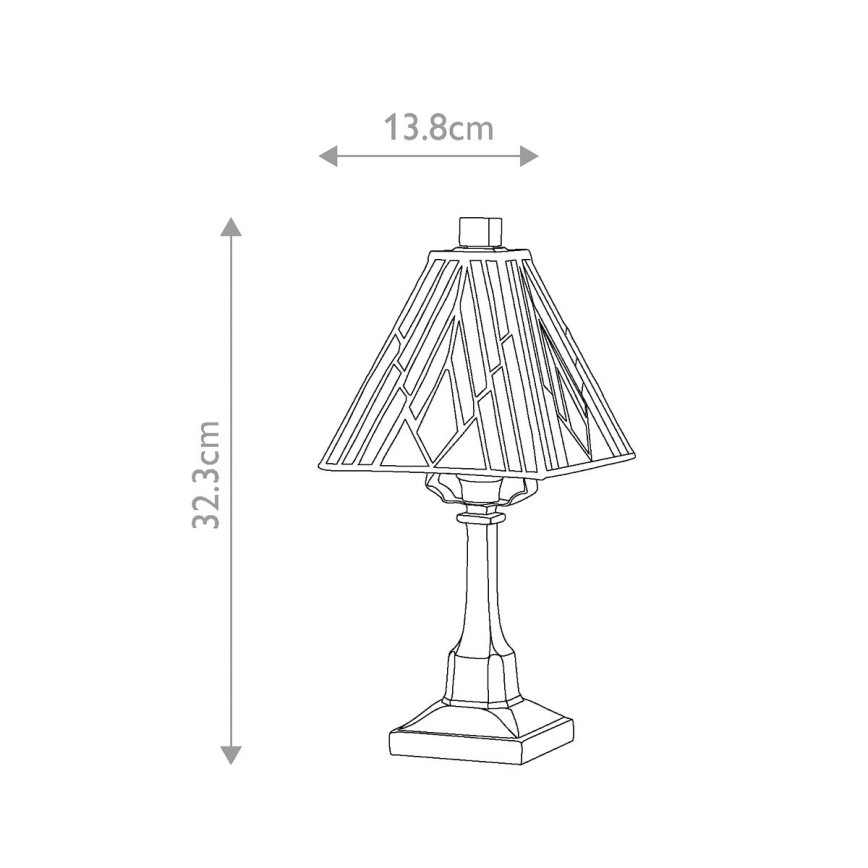 Elstead - Bordlampe ALDERLEY 1xE14/40W/230V 32,3 cm