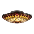 Elstead - Tiffany WEST loftlampe 2xE27/75W/230V