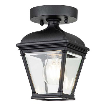 Elstead - Udendørs loftlampe BAYVIEW 1xE27/60W/230V IP44 sort