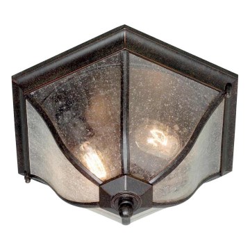 Elstead - Udendørs loftlampe NEW ENGLAND 2xE27/60W/230V IP44