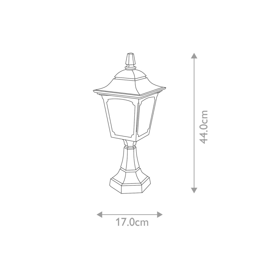 Elstead - Udendørslampe CHAPEL 1xE27/100W/230V IP44
