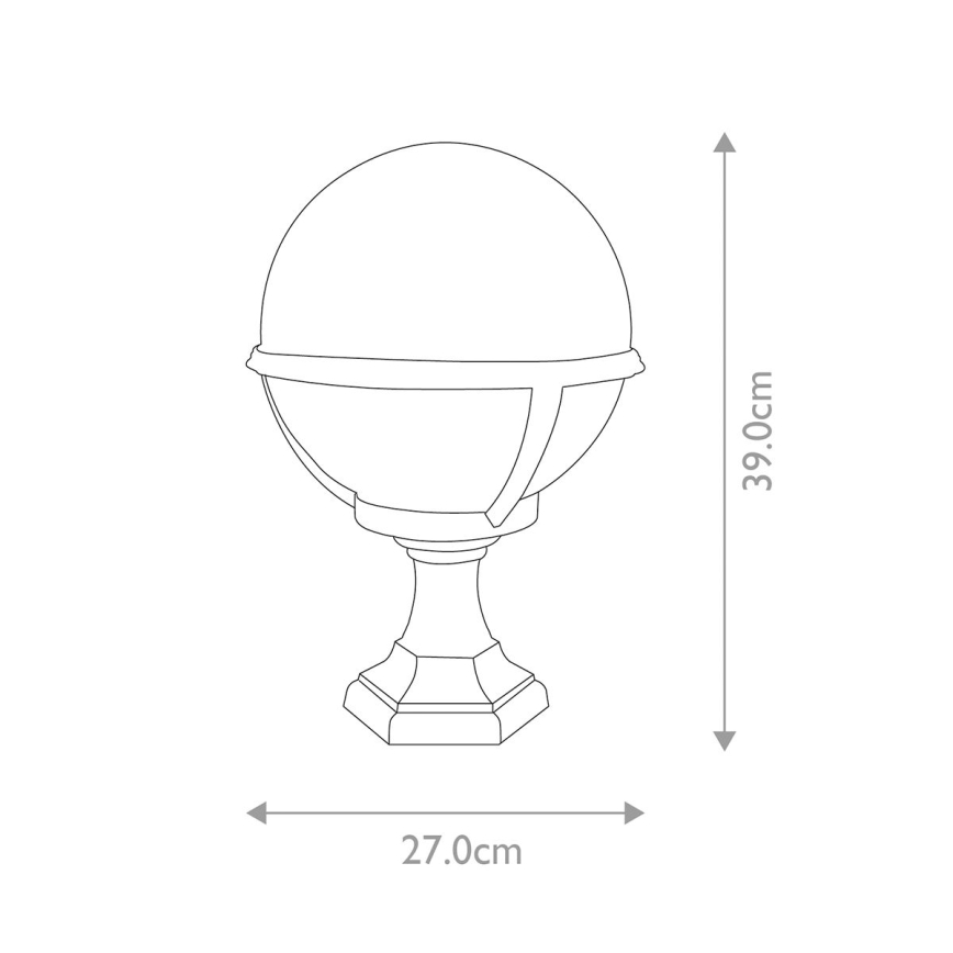 Elstead - Udendørslampe GLENBEIGH 1xE27/100W/230V IP44