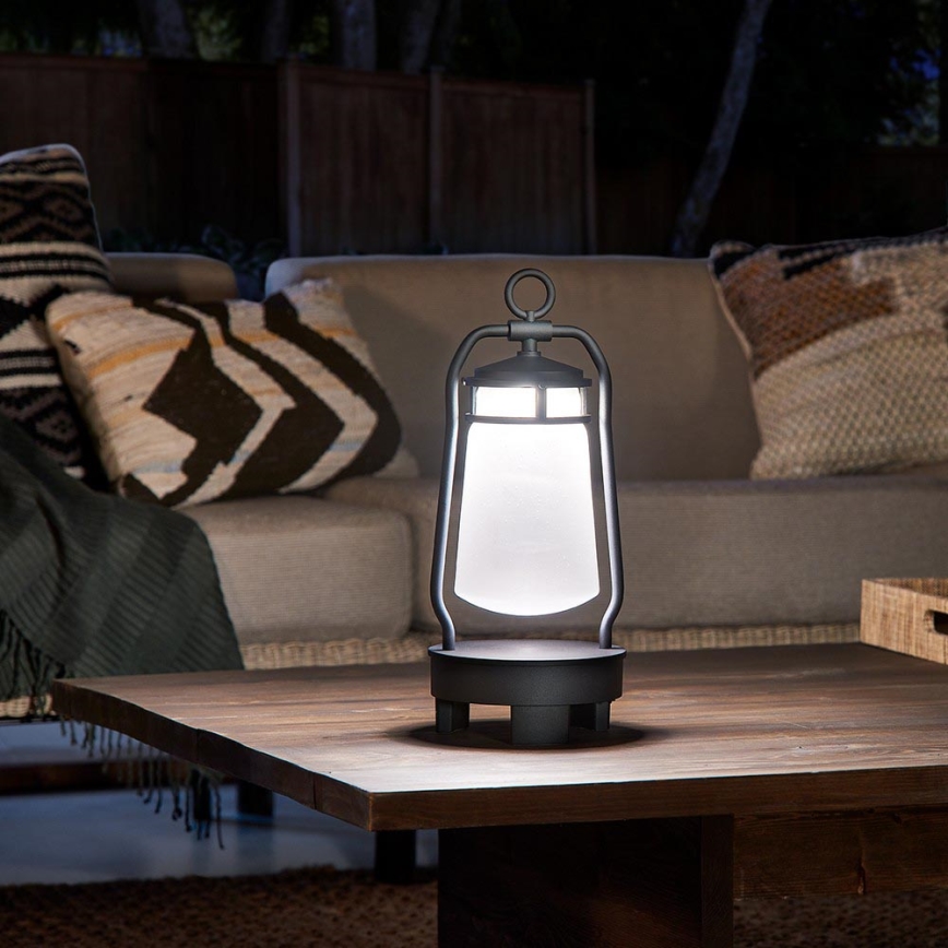 Elstead - Udendørslampe med højttaler LYNDON 3W/230V IP44 8800 mAh