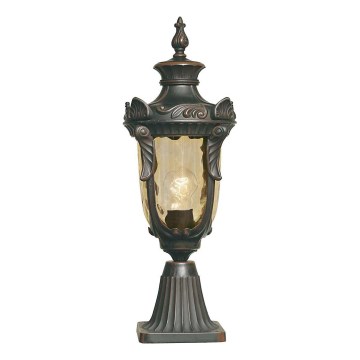 Elstead - Udendørslampe PHILADELPHIA 1xE27/60W/230V IP44 bronzefarvet