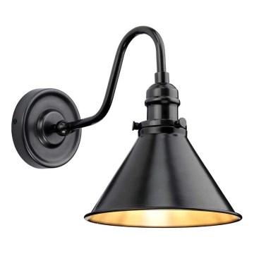 Elstead - Væglampe PROVENCE 1xE27/60W/230V sort