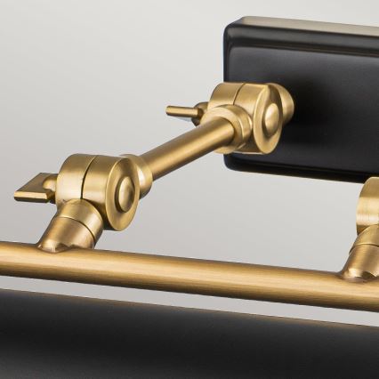 Elstead - Billedlampe WINCHFIELD 4xE14/40W/230V sort