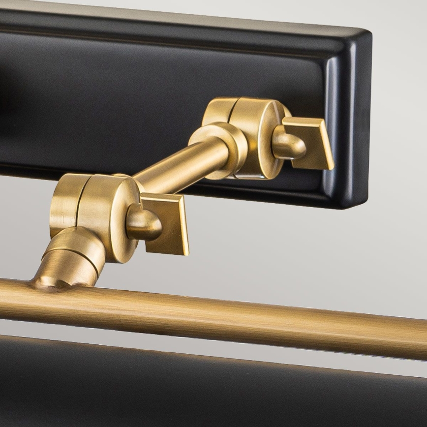 Elstead - Billedlampe WINCHFIELD 4xE14/40W/230V sort