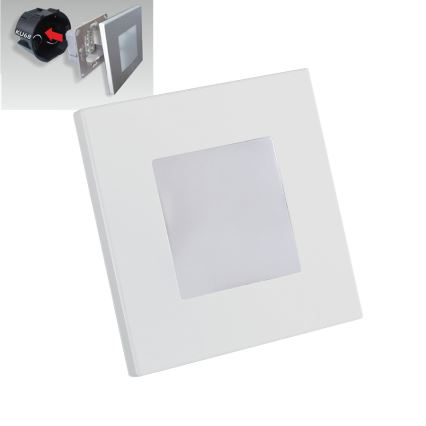 Emithor 48320 - Trappelampe væghængt 1xLED/1W/230V