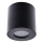 Emithor 48621 - Spotlampe til badeværelse ALMAN 1xGU10/35W/230V IP44 rund sort