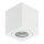 Emithor 48622 - Spotlampe til badeværelse ALUX 1xGU10/35W/230V IP44 kantet hvid