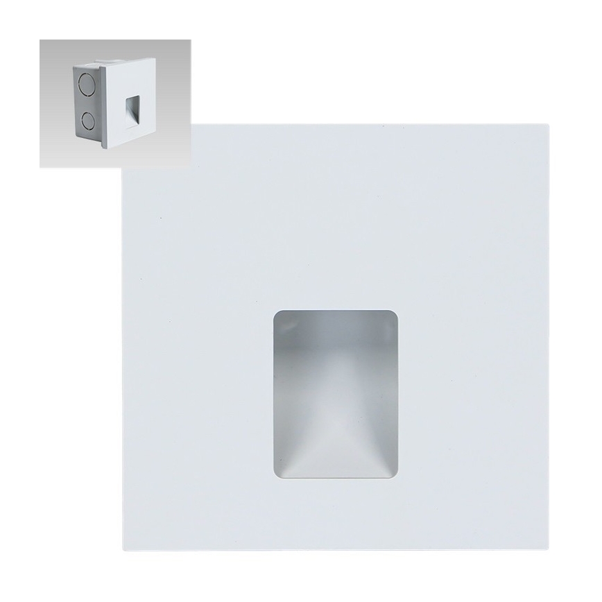 Emithor 70421 - LED trappelampe VIX LED/1W/230V 4000K hvid