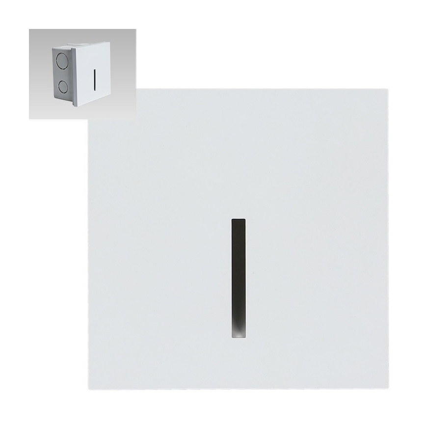 Emithor 70427 - LED trappelampe LINE LED/1W/230V 4000K hvid
