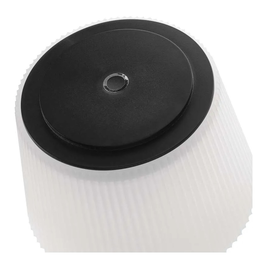 LED lampe dæmpbar og genopladelig KATIE LED/4W/10V 1800 mAh IP44 CRI 90 sort