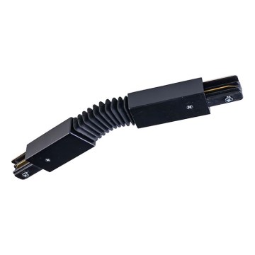 Endestykke til 1-faset TRACER fleksibelt skinne system, sort