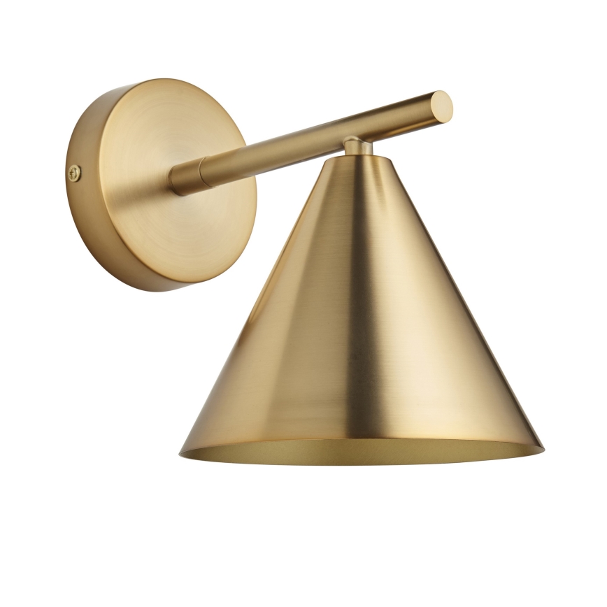 Endon 102893 - Vægspot CAPE 1xE14/7W/230V messing