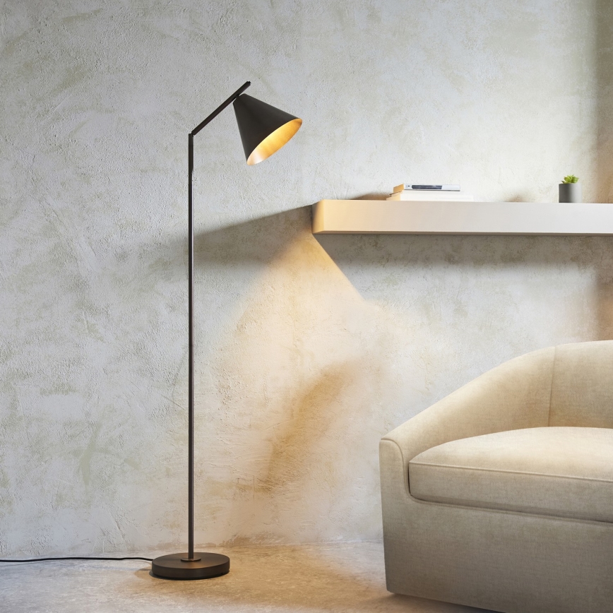 Endon 102895 - Gulvlampe CAPE 1xE27/10W/230V bronze