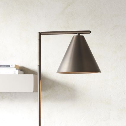 Endon 102895 - Gulvlampe CAPE 1xE27/10W/230V bronze