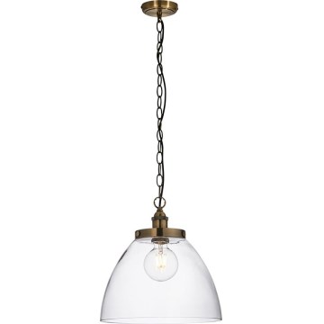Endon 102926 - Pendel med kædeophæng HANSEN 1xE27/10W/230V messing
