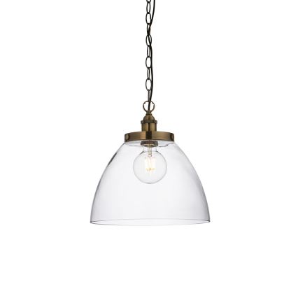 Endon 102926 - Pendel med kædeophæng HANSEN 1xE27/10W/230V messing