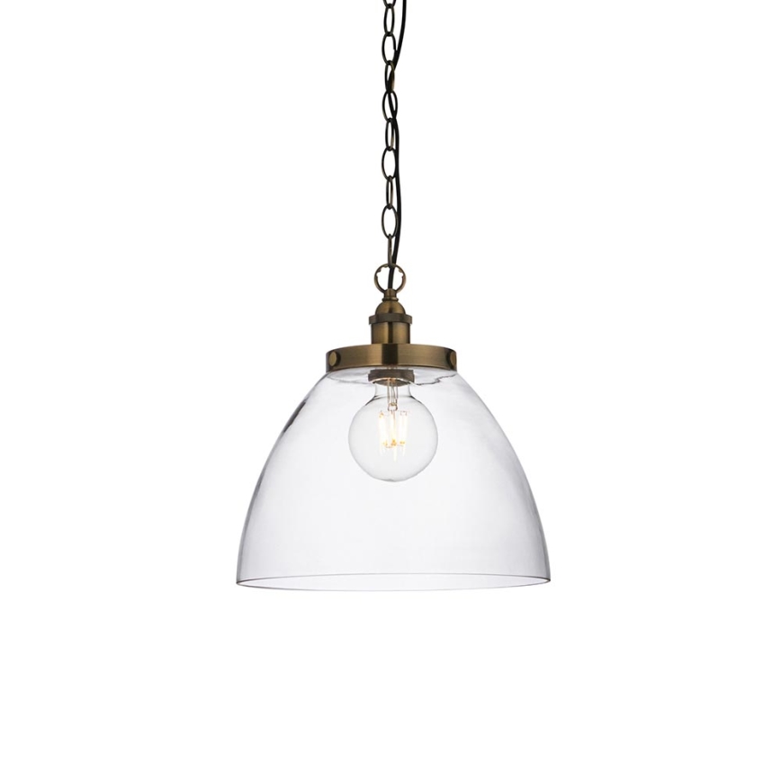 Endon 102926 - Pendel med kædeophæng HANSEN 1xE27/10W/230V messing