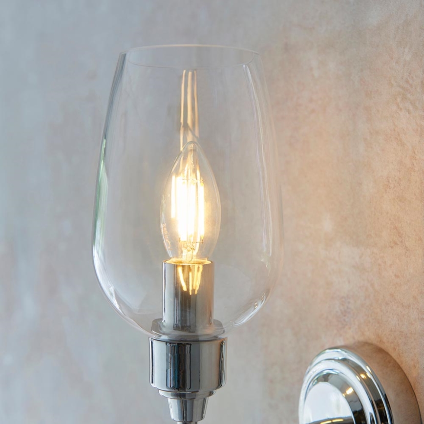 Endon 103316 - Vægarmatur STOURTON 1xE14/6W/230V poleret krom