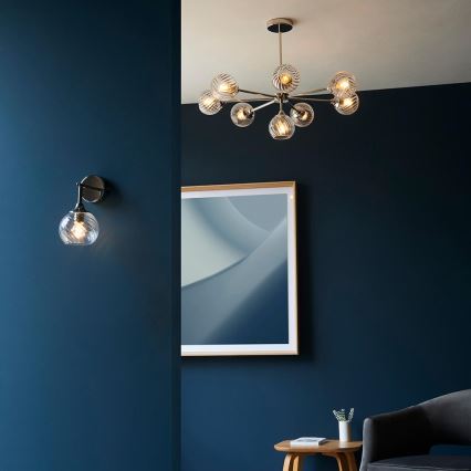 Endon 104052 - Væglampe ALLEGRA 1xE14/7W/230V blank krom