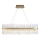 Endon 104082 - Dæmpbar LED-pendel med wireophæng ADRIEL LED/47W/230V 3000K guld/klar