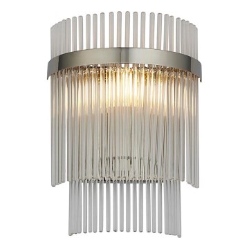Endon 104114 - Væglampe MARIETTA 1xE14/6W/230V skinnende krom/transparent