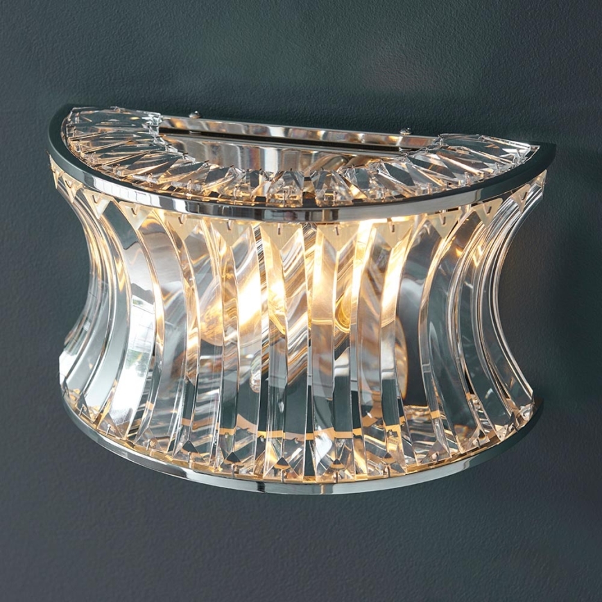Endon 104529 - Væglampe 2xE14/7W/230V poleret krom