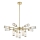 Endon 106256 - Pendellampe TOUR 13xG9/3W/230V messing