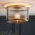 Endon 106265 - Loftlampe RIDGETON 1xE27/10W/230V messing