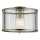 Endon 106265 - Loftlampe RIDGETON 1xE27/10W/230V messing