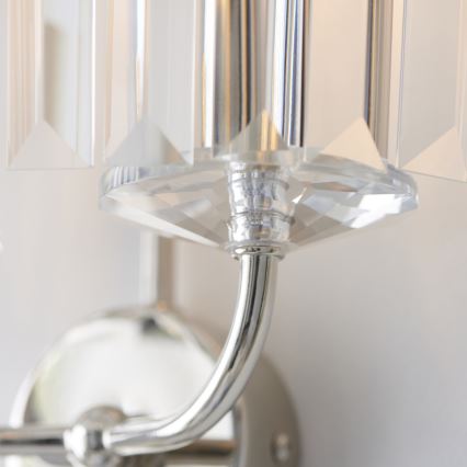 Endon 106448 - Væglampe CHESTERFIELD 2xE14/6W/230V poleret krom