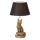Endon 106796 - Bordlampe FOX 1xE14/6W/230V sort/messing