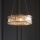 Endon 106811 - Kædeophængt lysekrone 6xE14/6W/230V guld