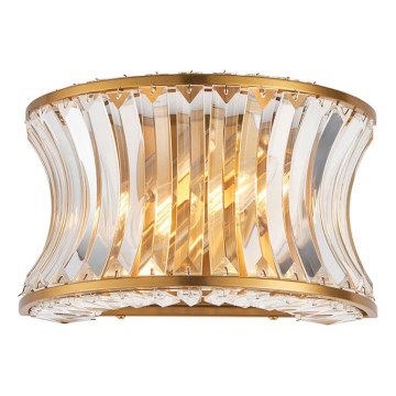 Endon 106812 - Væglampe 2xE14/7W/230V guld