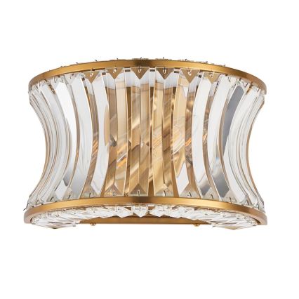 Endon 106812 - Væglampe 2xE14/7W/230V guld