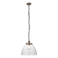 Endon 106896 - Lysekrone på kæde HANSEN 1xE27/10W/230V mat krom