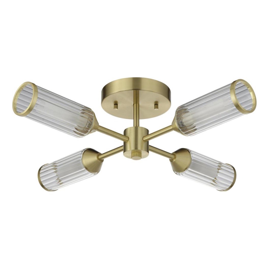 Endon 106946 - Loftlampe TOUR 4xG9/3W/230V messing
