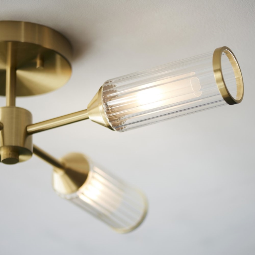 Endon 106946 - Loftlampe TOUR 4xG9/3W/230V messing