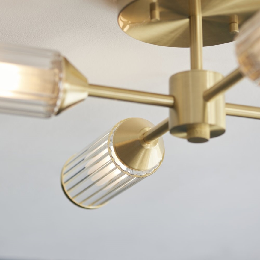Endon 106946 - Loftlampe TOUR 4xG9/3W/230V messing
