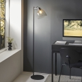 Endon 107013 - Gulvlampe URBAN 1xE27/10W/230V sort/røget