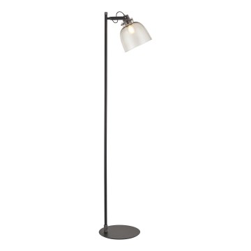 Endon 107013 - Gulvlampe URBAN 1xE27/10W/230V sort/røget