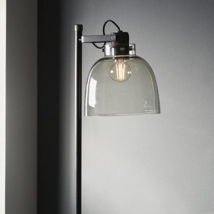 Endon 107013 - Gulvlampe URBAN 1xE27/10W/230V sort/røget