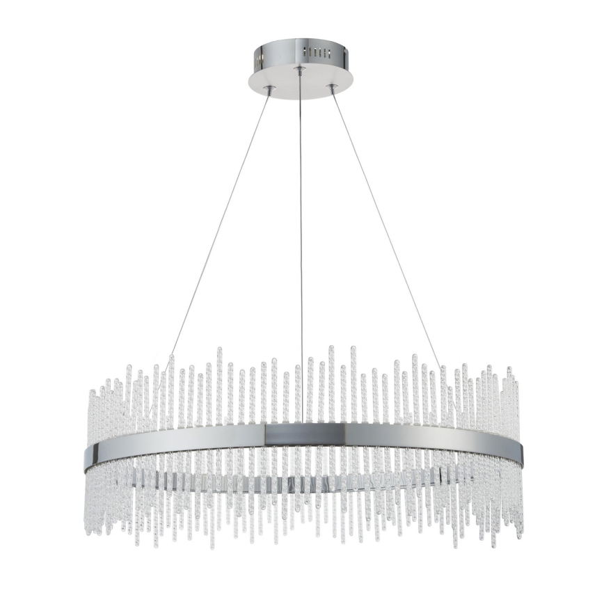 Endon 107108 - LED-pendel med wireophæng LED/56W/230V 3000K blank krom