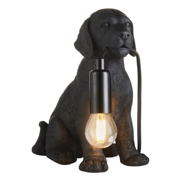 Endon 107365 - Bordlampe PUPPY 1xE14/7W/230V sort