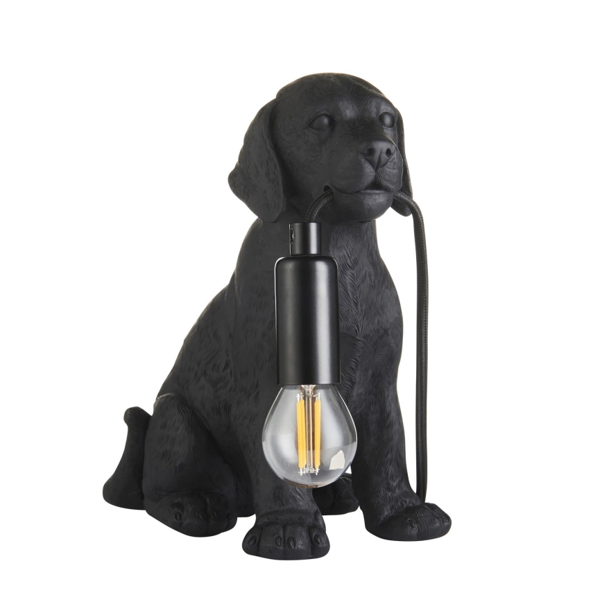 Endon 107365 - Bordlampe PUPPY 1xE14/7W/230V sort